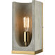 Shelter 1 Light 6 inch Polished Concrete Sconce Wall Light