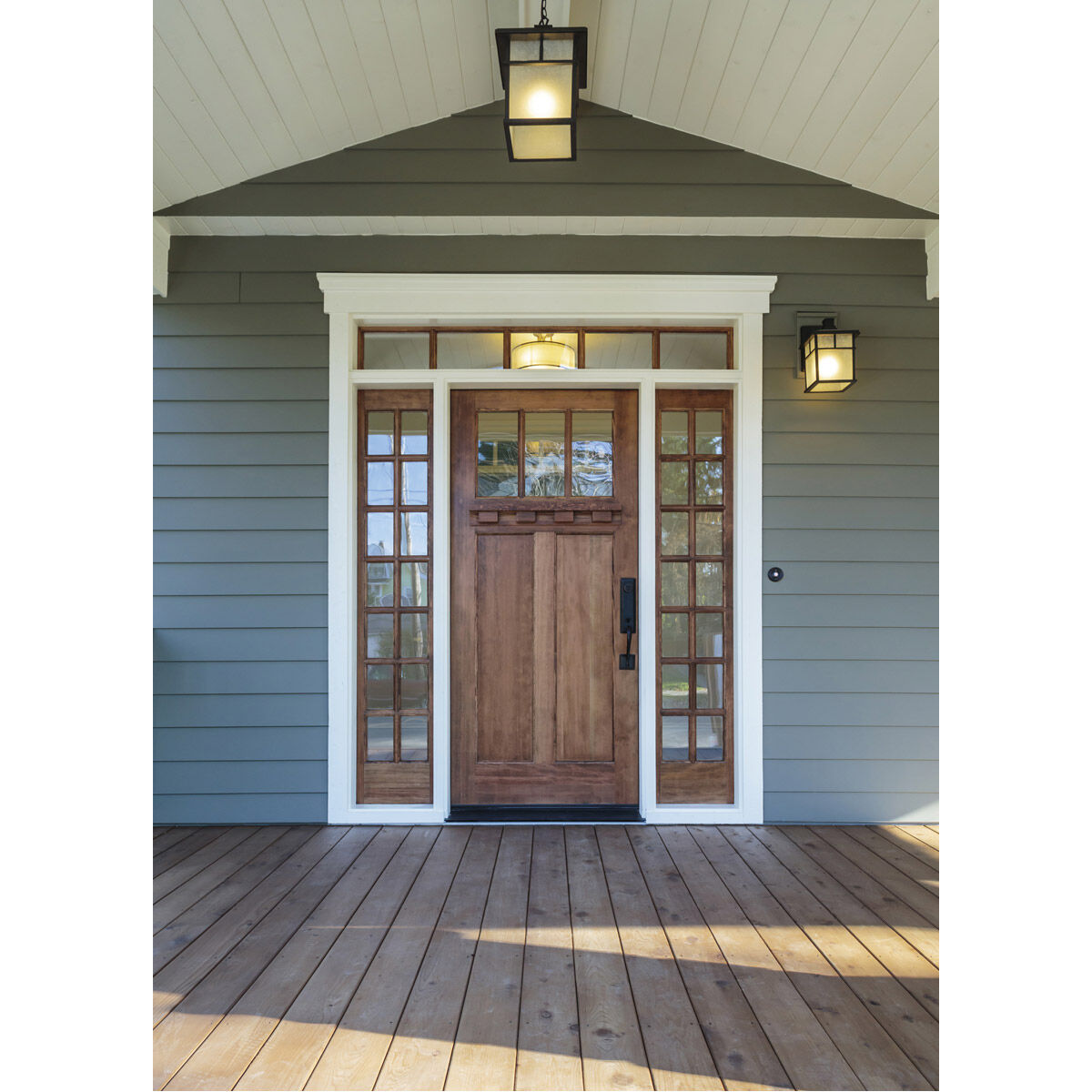 Coldwater 2 Light 11 inch Burnished Outdoor Wall Mount