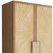 Bianca 40 inch Blonde Straw Marquetry Cabinet