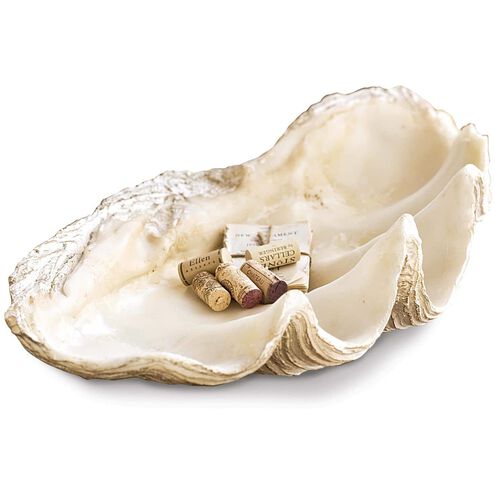 Imperial Clam White Objet, Large