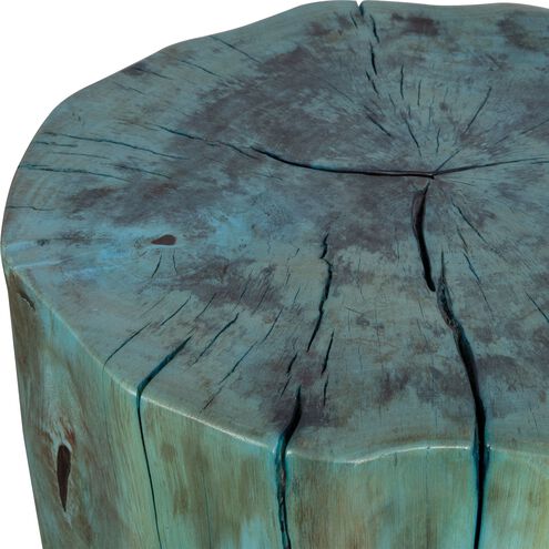 Habitat 20 inch Rich Blue-Green Stain Accent Stool