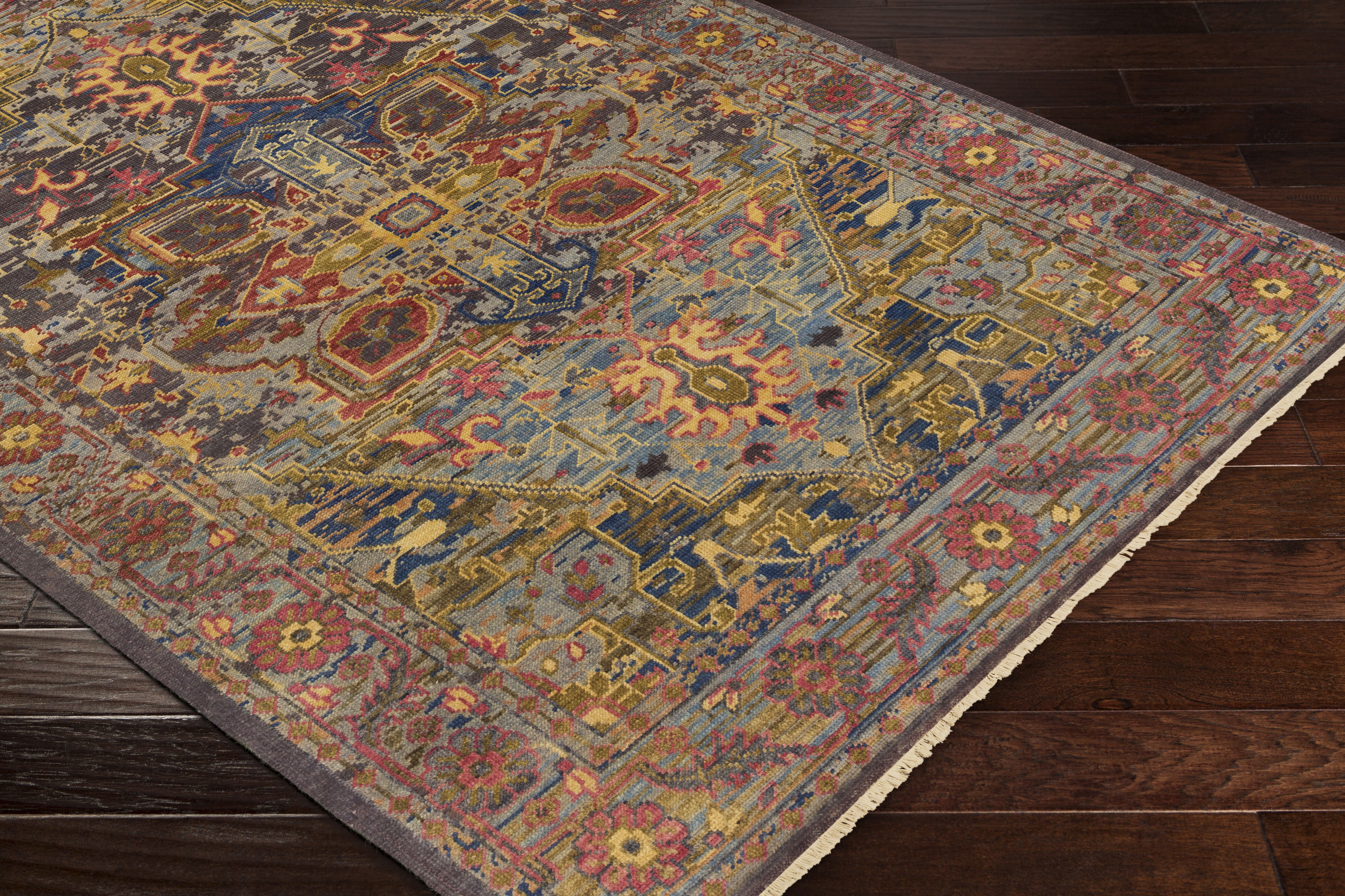 Cappadocia 132 X 96 inch Dusty Sage Rug in 8 x 11, Rectangle