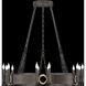 Mirage 12 Light 35.75 inch Black Chandelier Ceiling Light