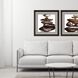 Naturals Collection Angled Profile In A Dark Wood Framed Art