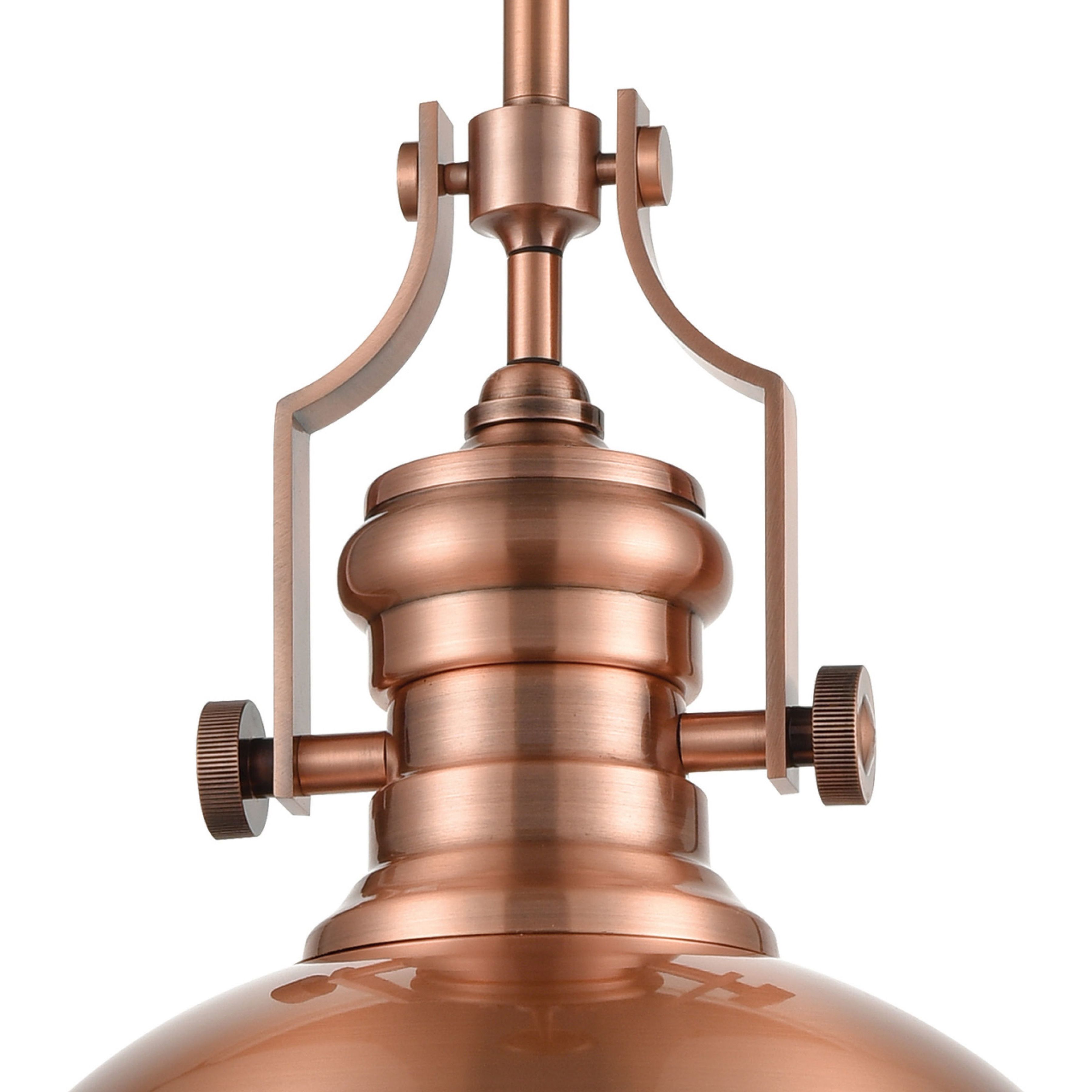 Chadwick Pendant Ceiling Light in Antique Copper