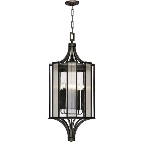 Bristol 6 Light 19.25 inch Black Pendant Ceiling Light