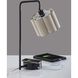 Dover 22.25 inch 60.00 watt Black Supercharger Desk Lamp Portable Light