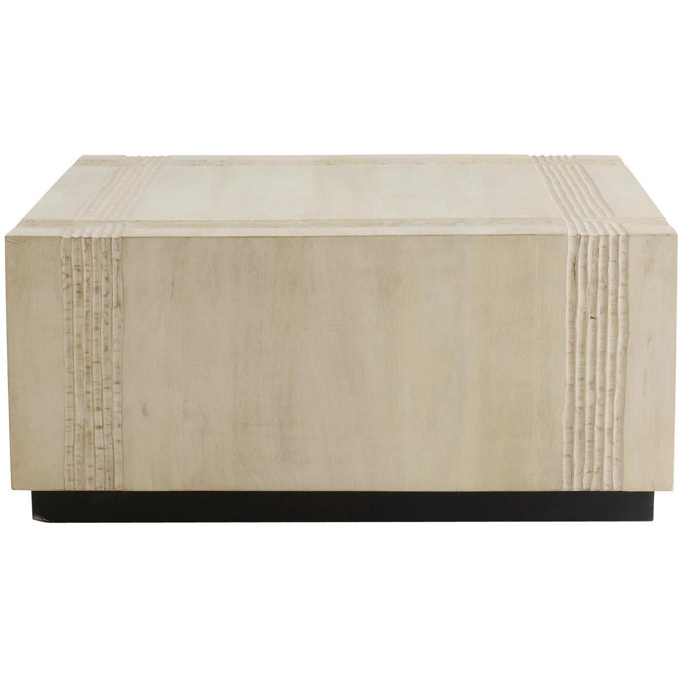 Kamira 36 X 36 inch Whitewash and Blackened Bronze Cocktail Table