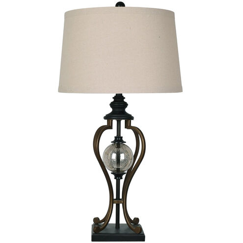 Whitby 37 inch 150 watt Oil Rubbed Bronze Table Lamp Portable Light 