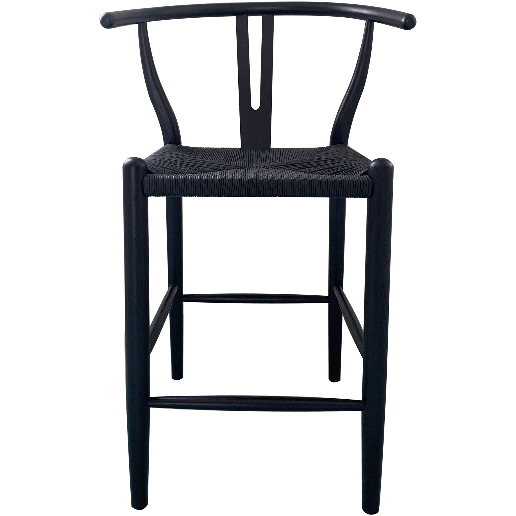 Ventana 38 inch Black Counter Stool