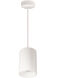 iLENE White Stem Mount Mini Cylinder Ceiling Light