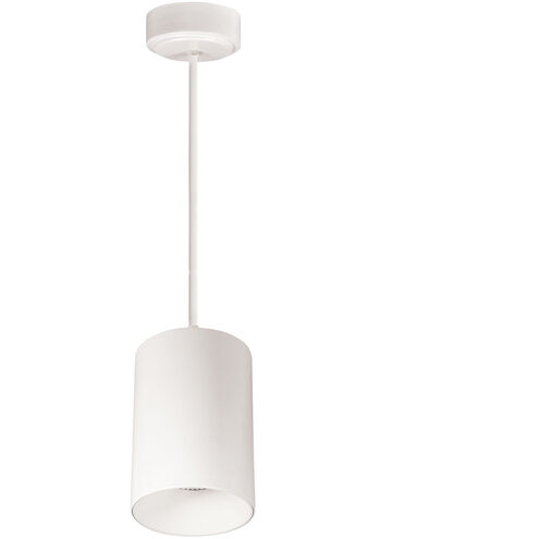 iLENE White Stem Mount Mini Cylinder Ceiling Light