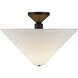 Alora Mood Bridgette 1 Light 16.38 inch Semi-Flush Mount