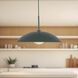 Regent 1 Light 19 inch Pine Green Pendant Ceiling Light