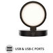 Garlyn LED 4.88 inch Black Reading Light Wall Light, dweLED