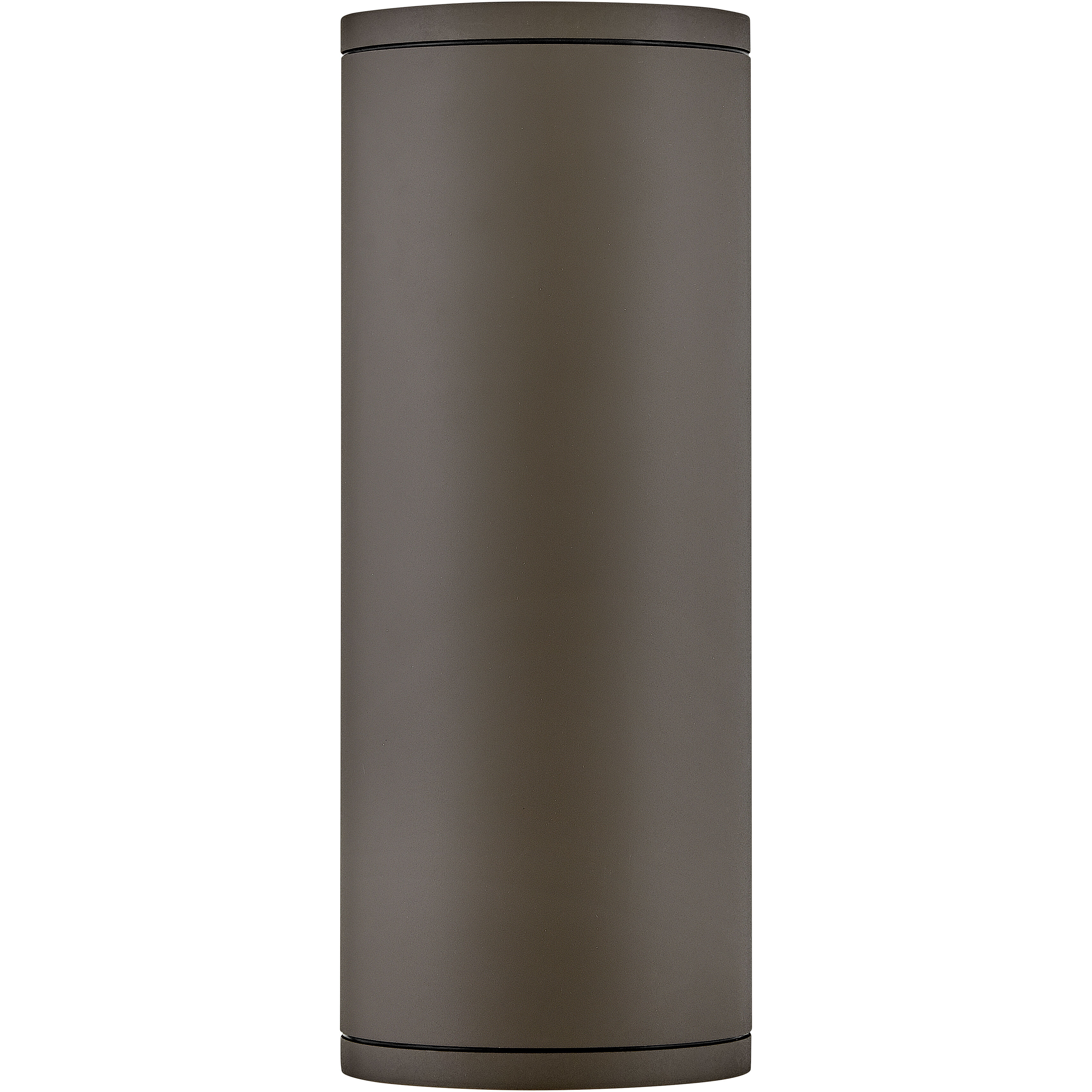 Silo 2 Light 16 inch Architectural Bronze Outdoor Wall Mount