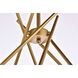 Lucca 6 Light 23 inch Brass Pendant Ceiling Light