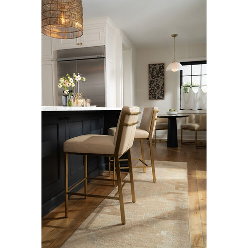 Chantal 35.25 inch Cappuccino Counter Stool