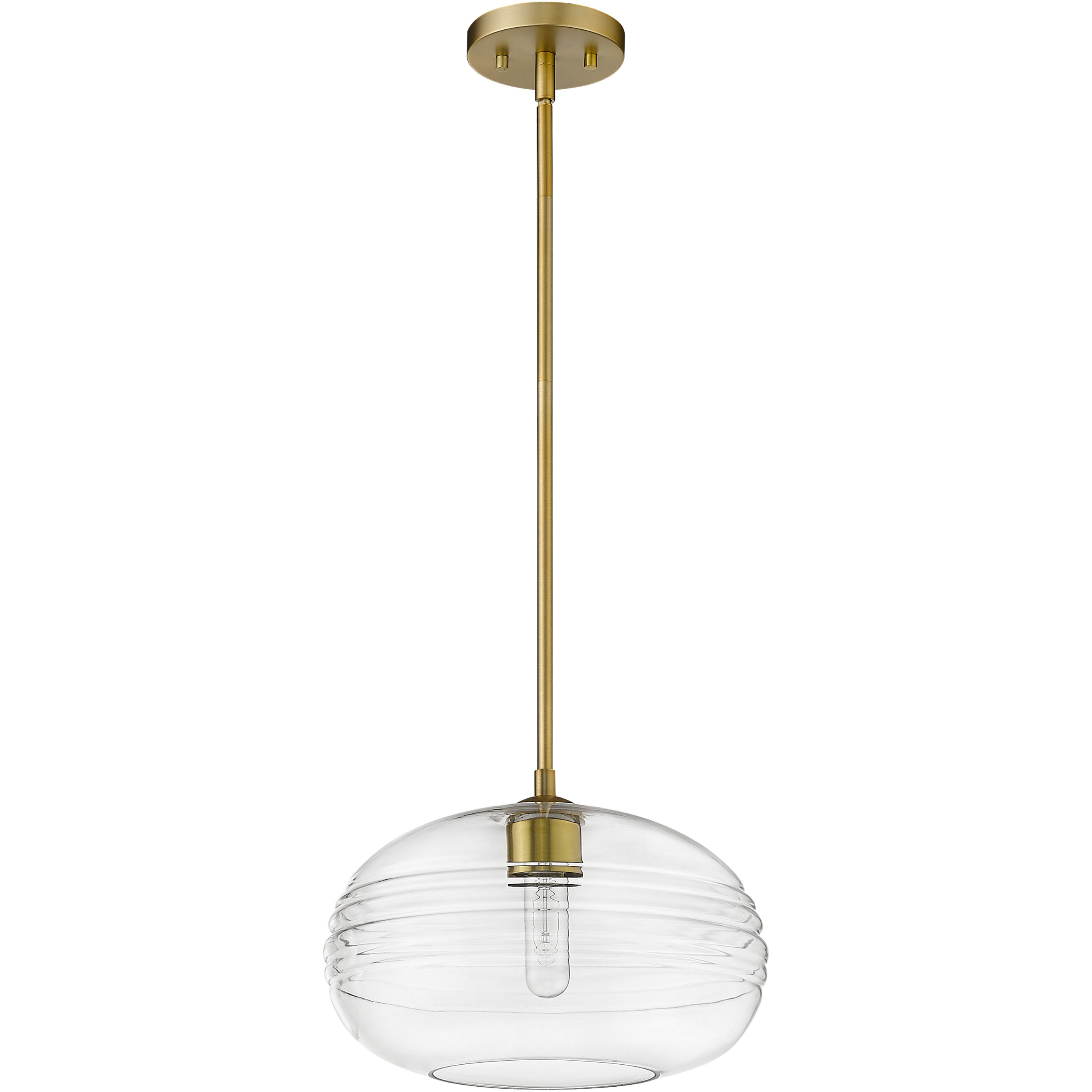 Harmony 1 Light 14 inch Olde Brass Pendant Ceiling Light
