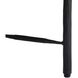 Enito 48 inch Smoke Oak Wood and Blackened Iron Entry Table