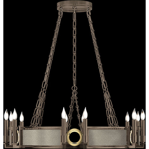 Mirage 12 Light 35.75 inch Bronze Chandelier Ceiling Light