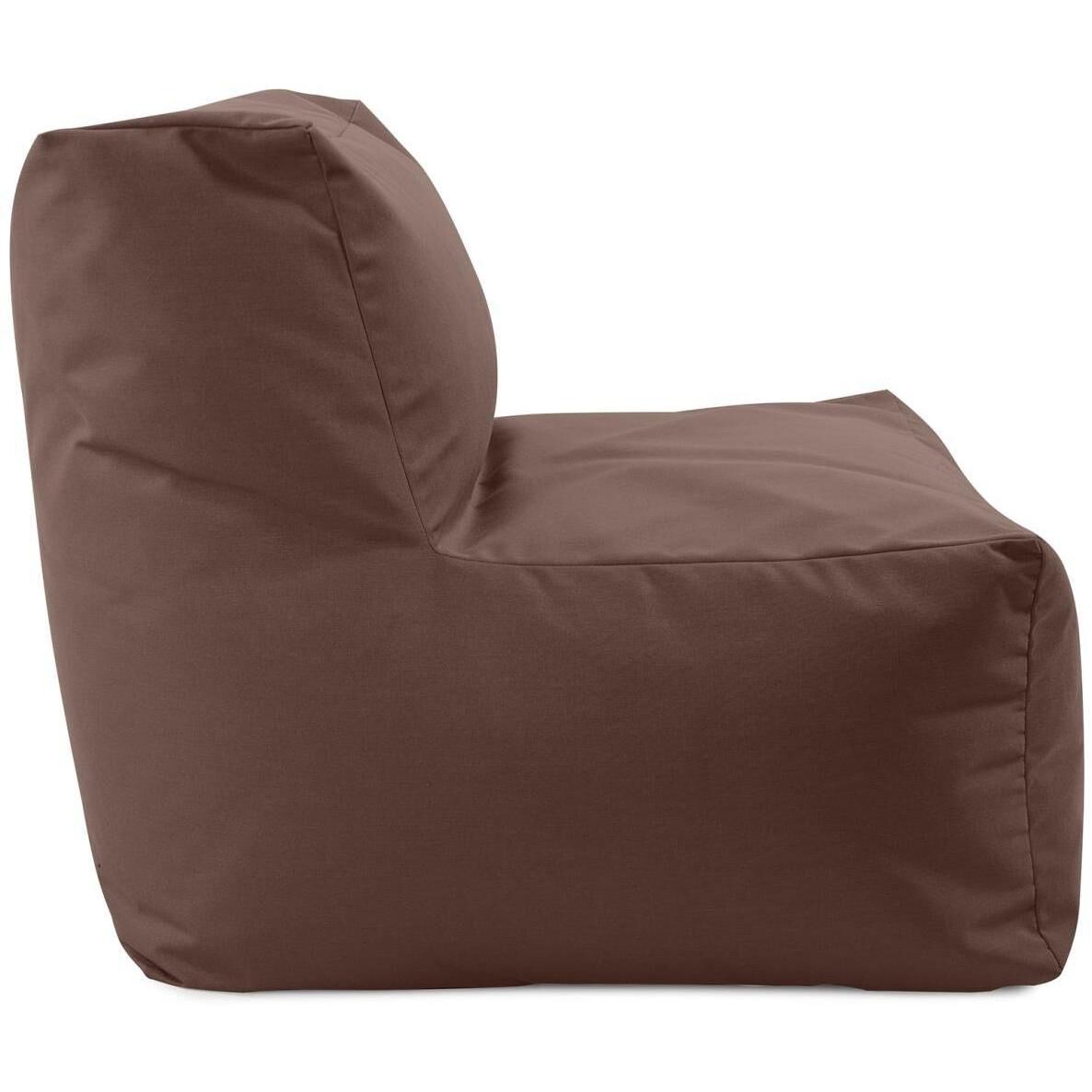 Seascape Chocolate Outdoor Pouf Chair