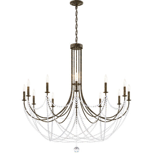 Verdana 12 Light 43 inch Heirloom Bronze Chandelier Ceiling Light