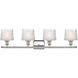 Ballston Niagra LED 36 inch Polished Nickel Bath Vanity Light Wall Light, Ballston