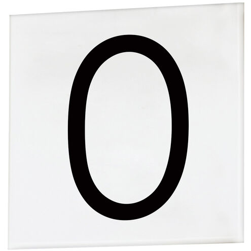 Address White Square Tile