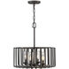 Open Air Reid LED 20 inch Brushed Graphite Outdoor Hanging