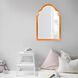 Sultan 36 X 24 inch Glossy Orange Wall Mirror 