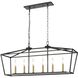 Lundy's Lane Linear Ceiling Light in Multiple Finishes and Graphite