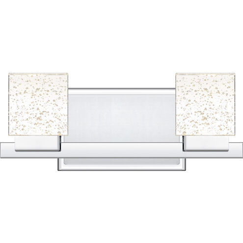 Zola LED 13 inch Polished Chrome Bath Light Wall Light