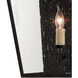 Bening 1 Light 14.75 inch Midnight Outdoor Wall Sconce, Small