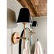 Xavier Sconce Wall Light in Vibrant Gold