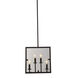 Harbor Point 4 Light 3.75 inch Oil Rubbed Bronze Candle Pendant Ceiling Light