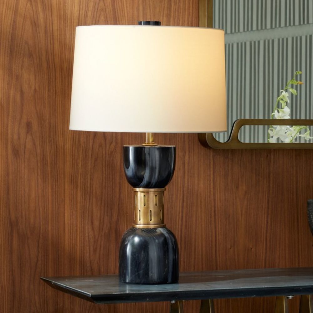 Dalton 150.00 watt Black Table Lamp Portable Light