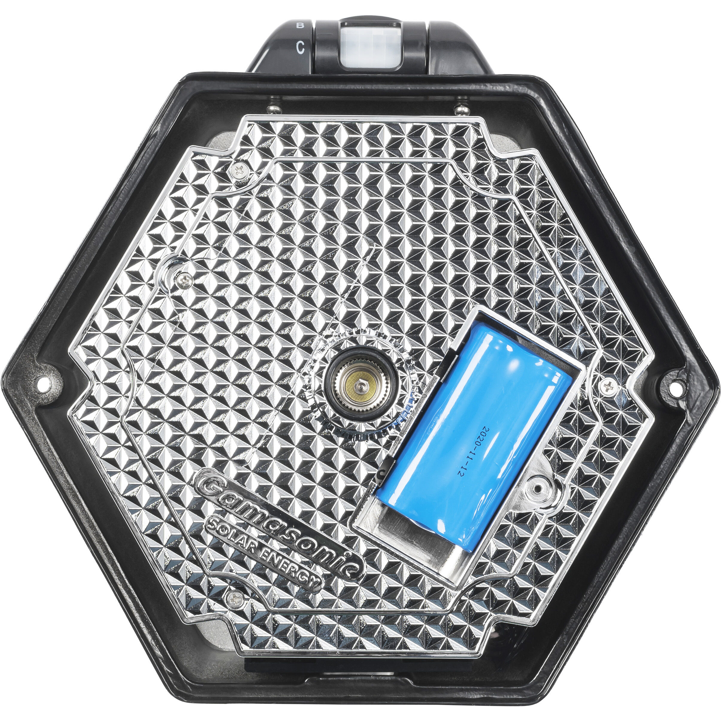 Victorian 1 Light 15 inch Black Post Light, Solar