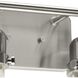 Beckner 2 Light 14.62 inch Brushed Nickel Bath Light Wall Light