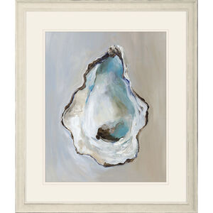 Nautical Whispers Blue and Multi and Turquoise and Teal Framed Art