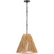 Thomas O'Brien Goodman 1 Light 18 inch Bronze Hanging Shade Ceiling Light, Medium