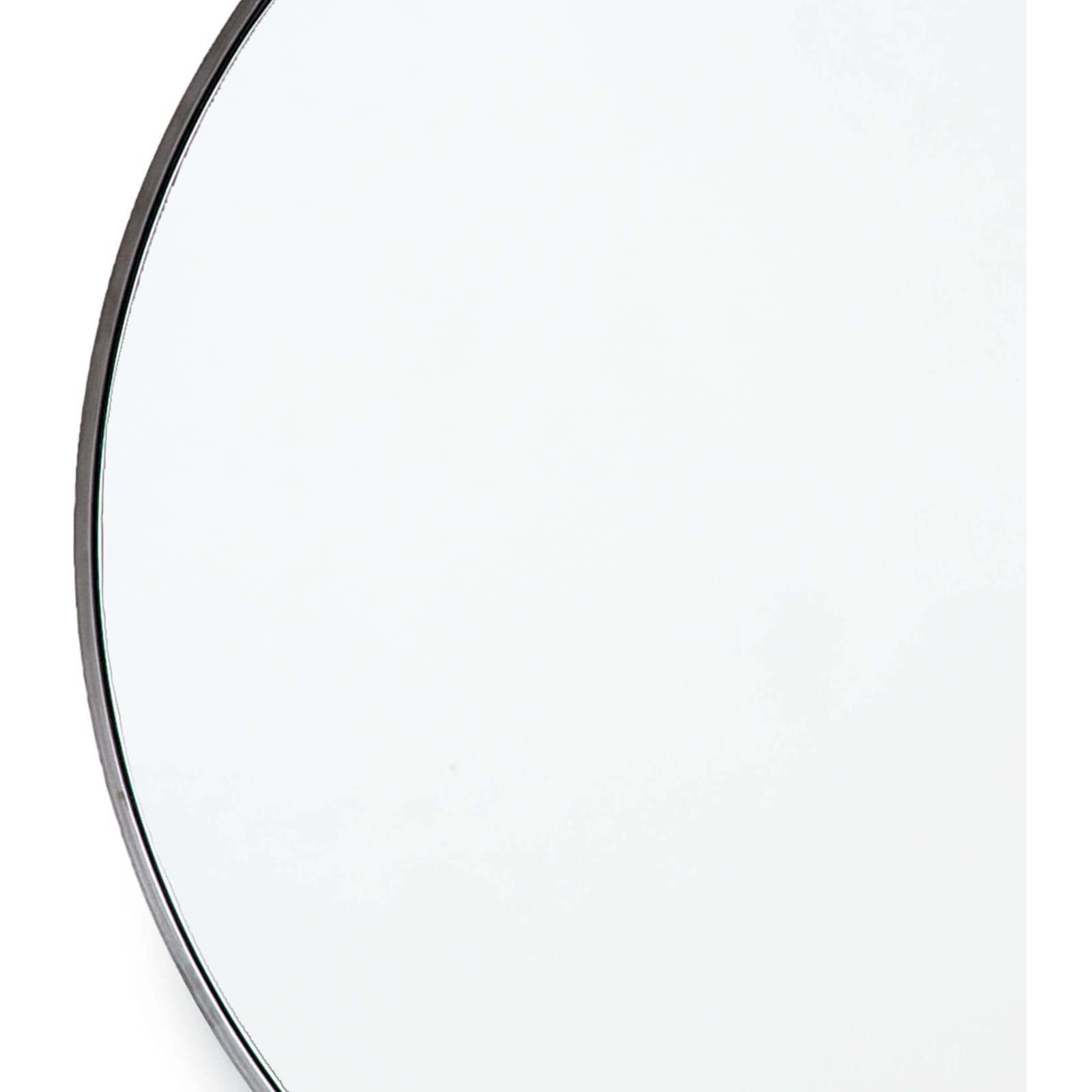 Circular 36 X 36 inch Steel Hanging Mirror, Circular