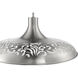 Pocco 1 Light 21.25 inch Brushed Polished Nickel Pendant Ceiling Light