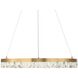Segovia 28 inch Warm Brass Chandelier Ceiling Light