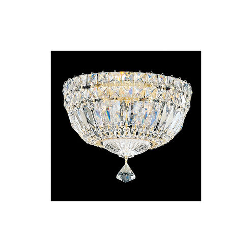 Petit Crystal Deluxe 4 Light Aurelia Flush Mount Ceiling Light in Radiance