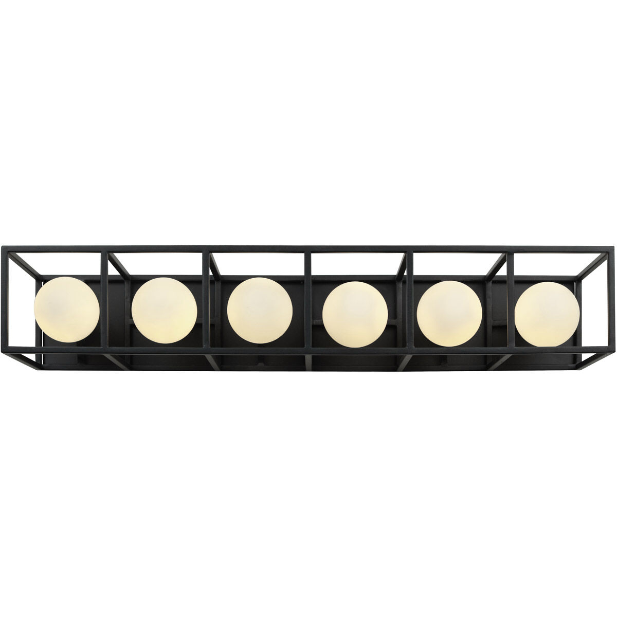 Plaza LED 28.38 inch Carbon and Havana Gold Bath Vanity Wall Light