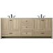 Soma 84 X 34 inch Mango Wood Bathroom Vanity Cabinet