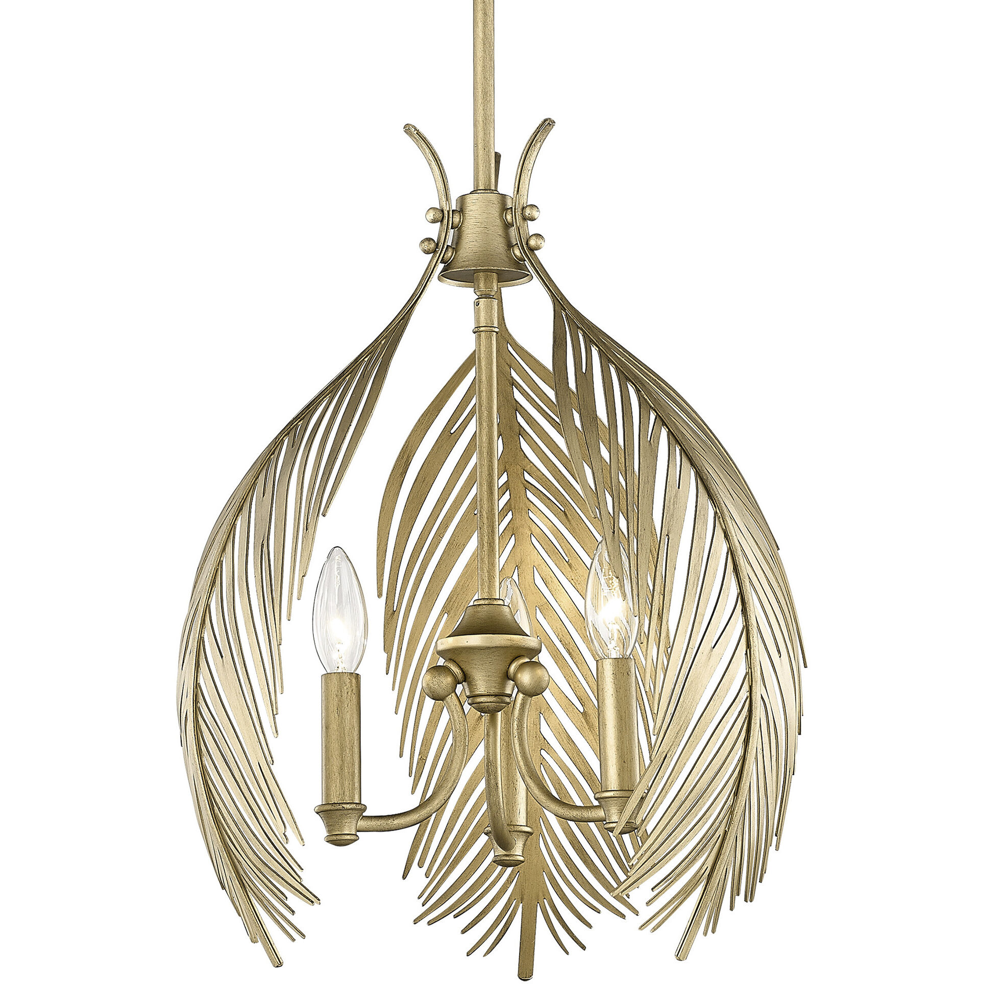 Cay Pendant Ceiling Light in Vintage Fired Gold