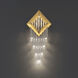 Beyond Behold LED 2.63 inch Aged Brass ADA Wall Sconce Wall Light
