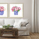 Florals Collection Pink Framed Art